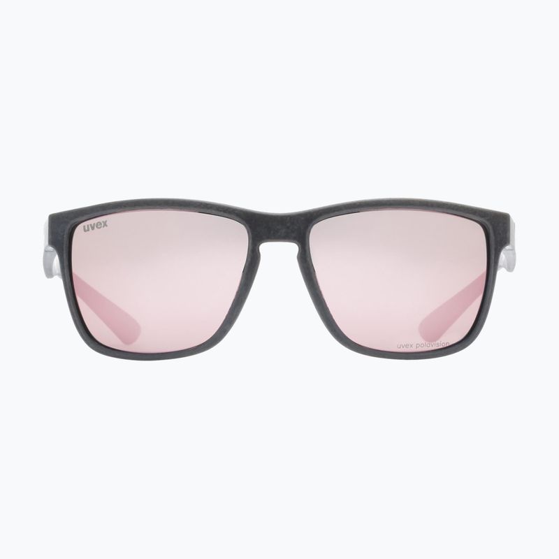 Occhiali da sole UVEX LGL Ocean 2 P nero/opaco 8