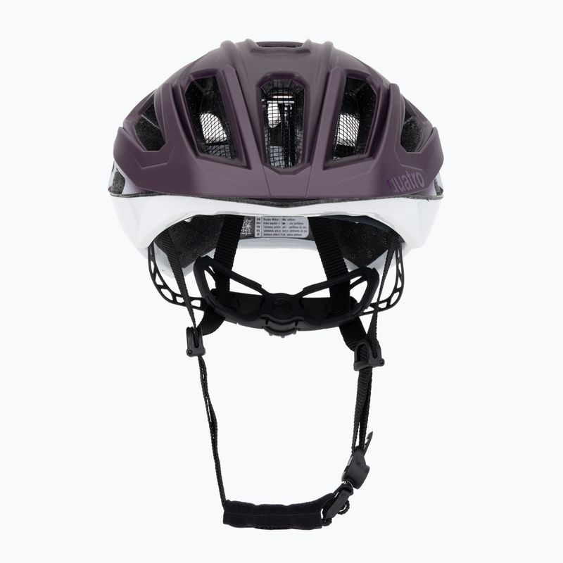 Casco da bici UVEX Quatro CC prugna/bianco opaco 2
