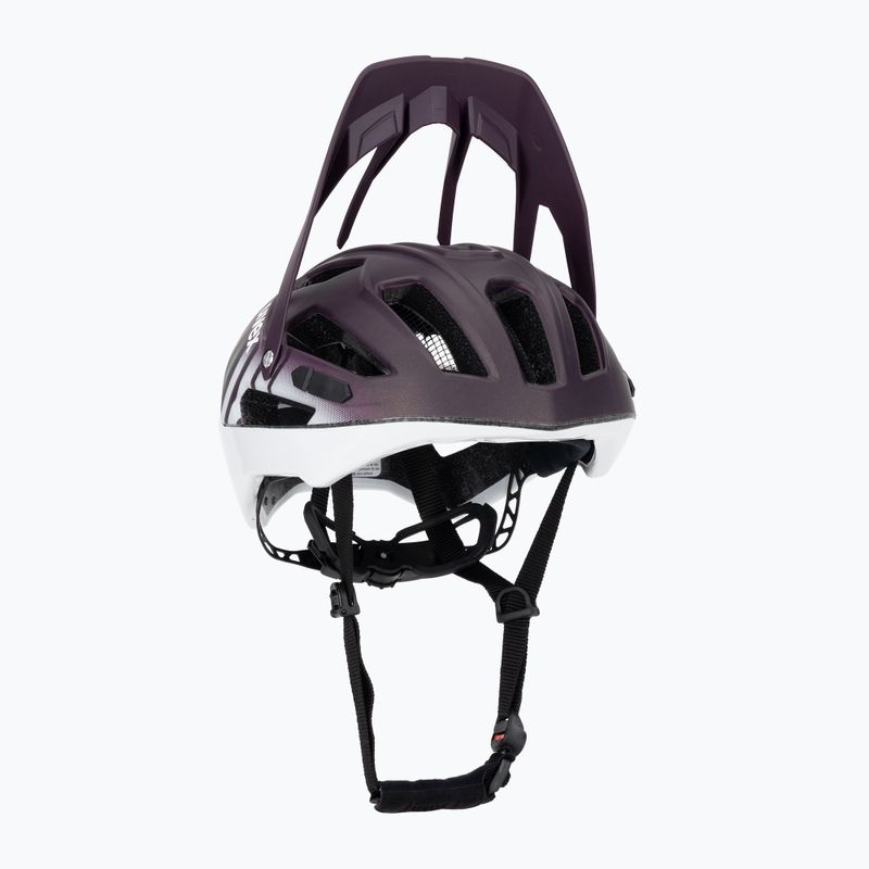 Casco da bici UVEX Quatro CC prugna/bianco opaco 9