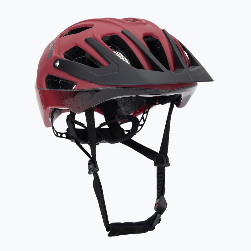 Casco da bici UVEX Quatro CC rosso/nero opaco