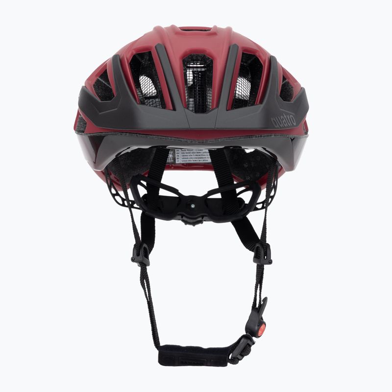 Casco da bici UVEX Quatro CC rosso/nero opaco 2