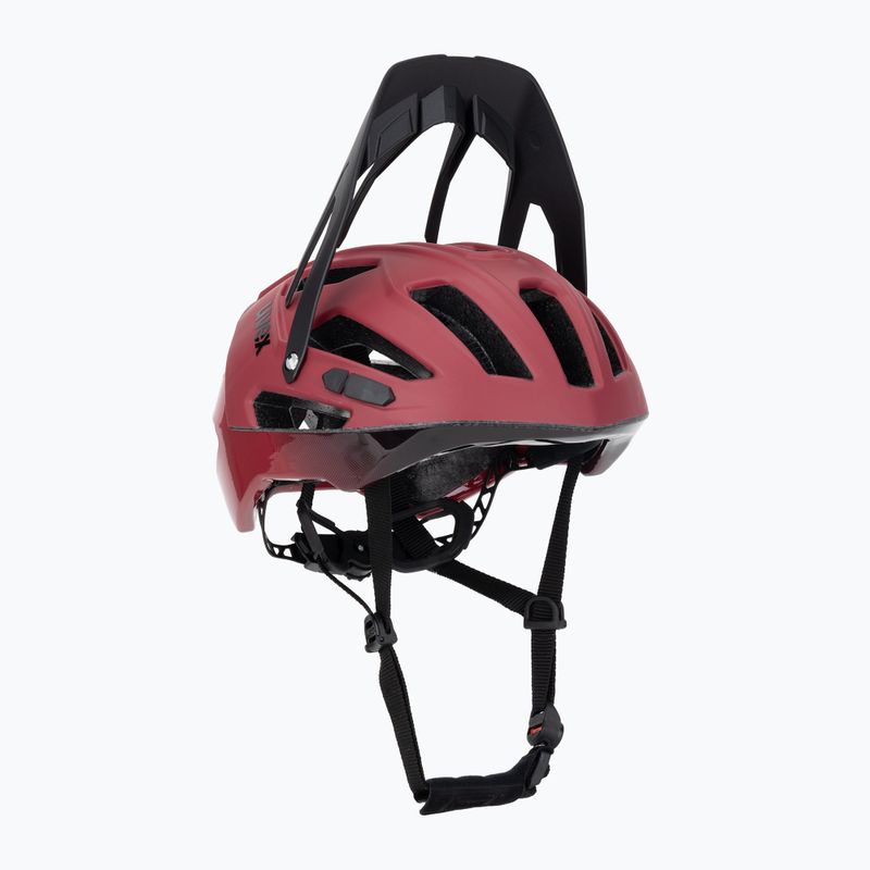 Casco da bici UVEX Quatro CC rosso/nero opaco 9