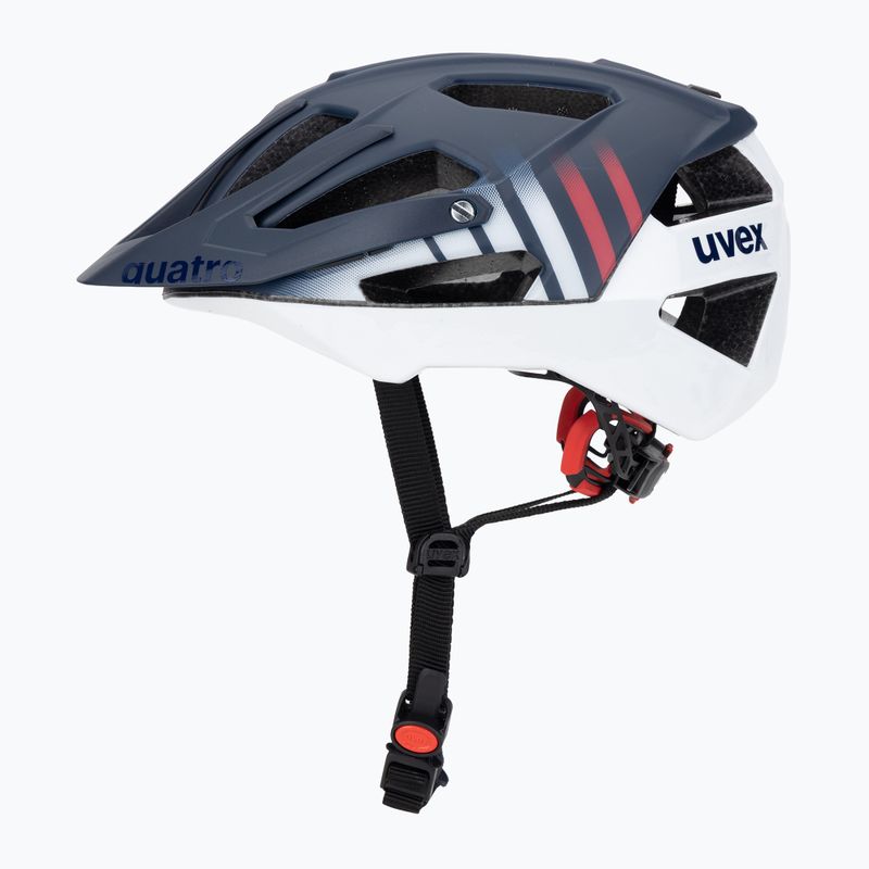 Casco da ciclismo UVEX Quatro CC deep space/white matt 3