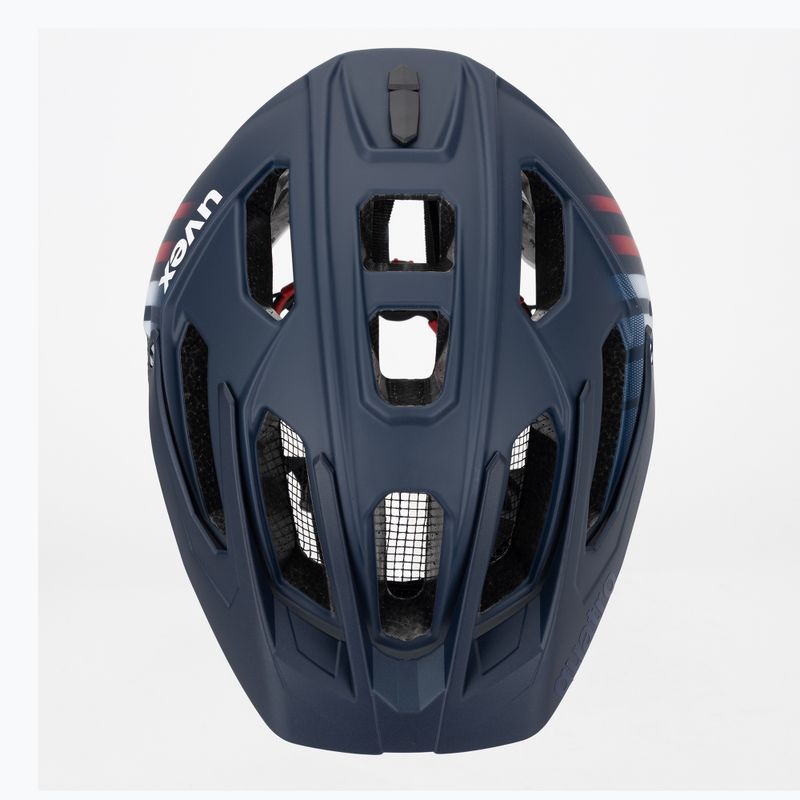 Casco da ciclismo UVEX Quatro CC deep space/white matt 6