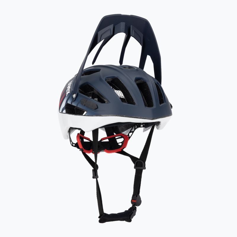Casco da ciclismo UVEX Quatro CC deep space/white matt 8