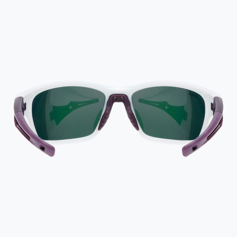 Occhiali da sole UVEX Sportstyle 232 P peacock prestige mat/polavision mirror rosa 8