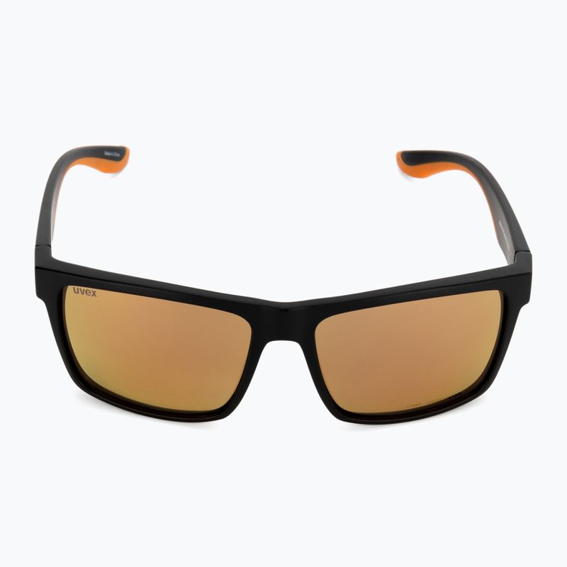 Occhiali da sole UVEX Lgl 50 CV nero opaco/specchio champagne 3