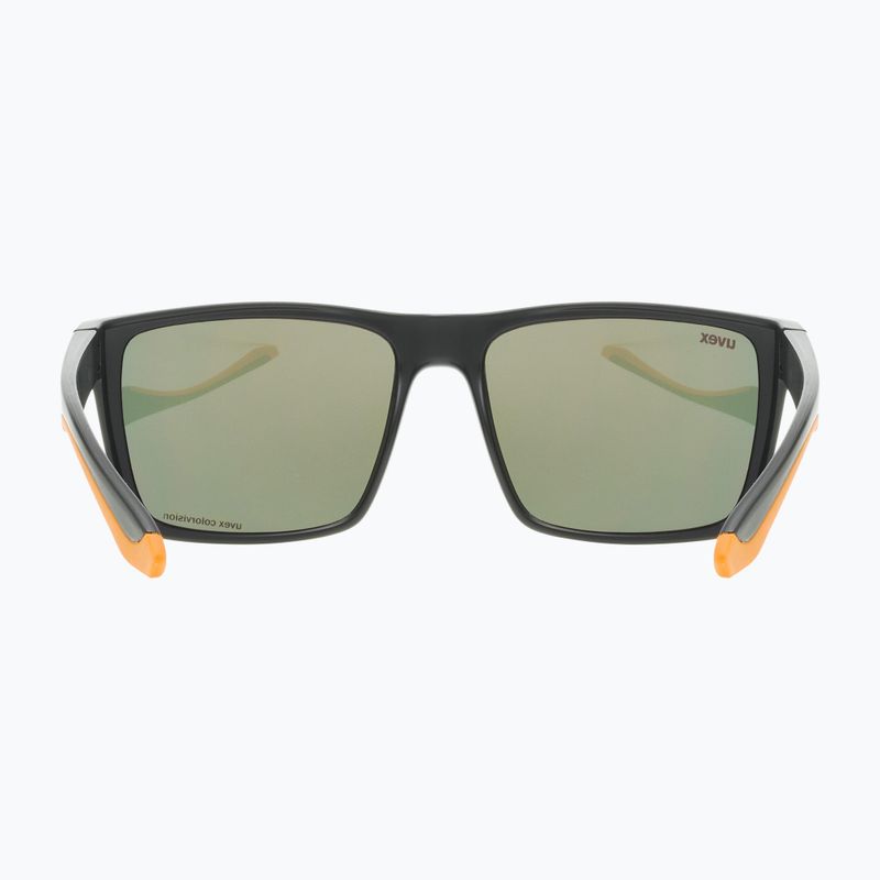 Occhiali da sole UVEX Lgl 50 CV nero opaco/specchio champagne 9