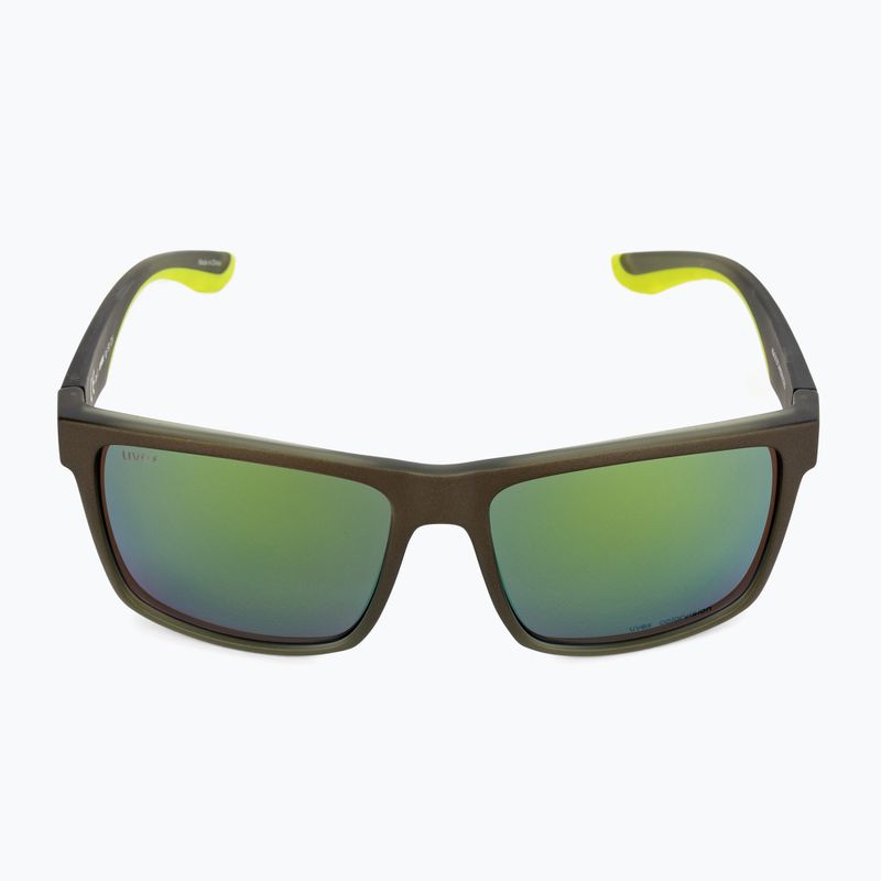 Occhiali da sole UVEX Lgl 50 CV oliva opaca/verde specchio 3