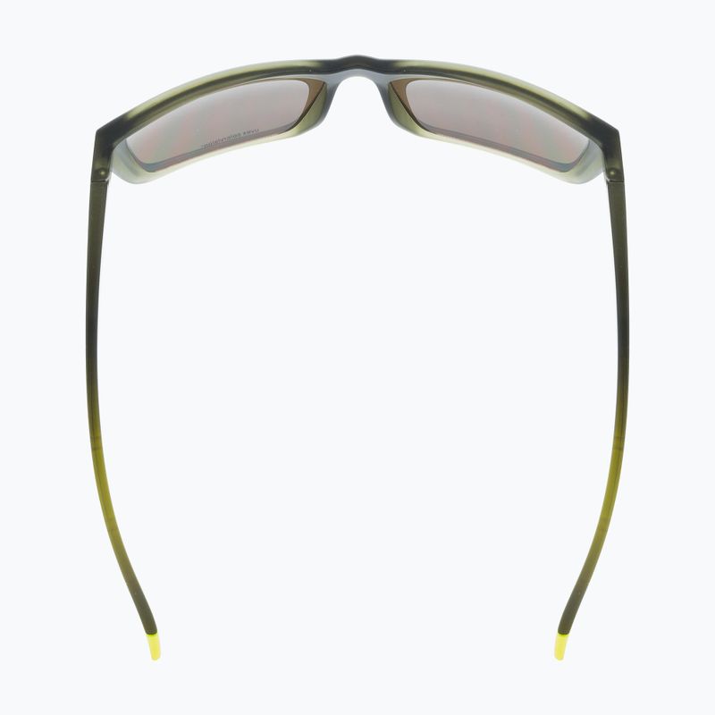 Occhiali da sole UVEX Lgl 50 CV oliva opaca/verde specchio 8