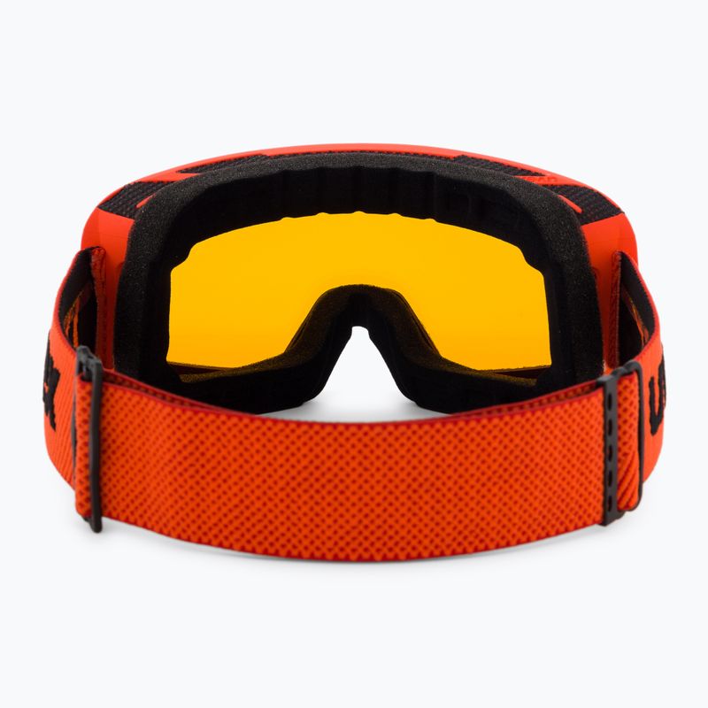 UVEX occhiali da sci Saga To red mat/mirror red/lasergold lite/clear 3
