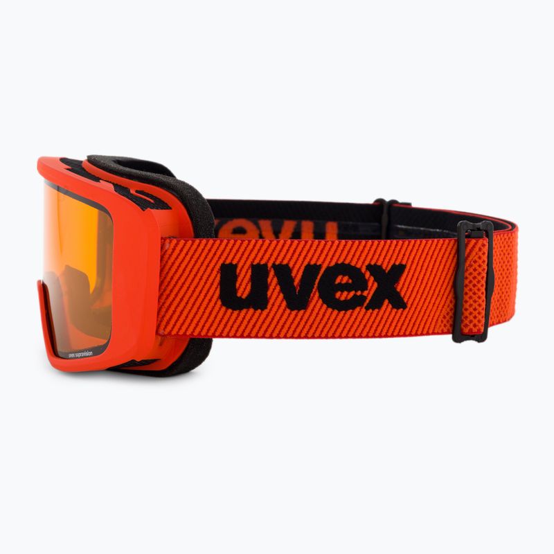 UVEX occhiali da sci Saga To red mat/mirror red/lasergold lite/clear 4