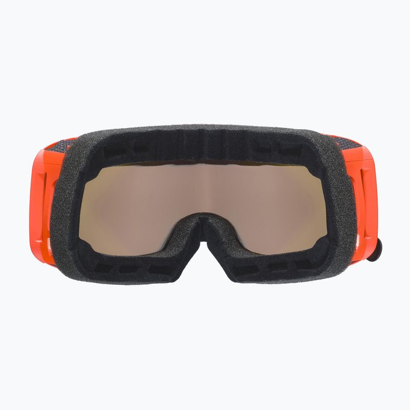 UVEX occhiali da sci Saga To red mat/mirror red/lasergold lite/clear 10