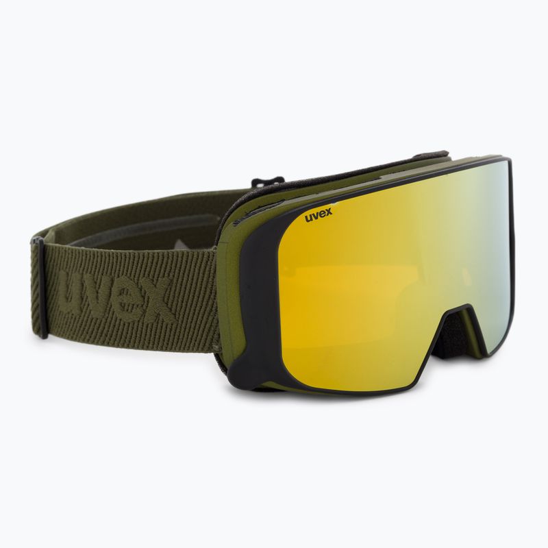 UVEX Saga To croco matt/mirror gold/lasergold lite/clear occhiali da sci 7