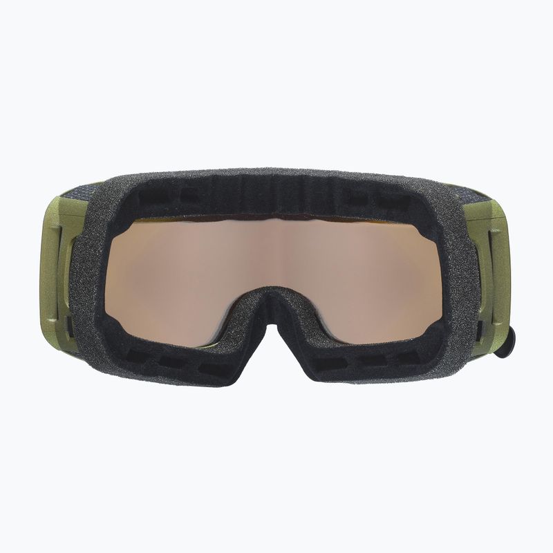 UVEX Saga To croco matt/mirror gold/lasergold lite/clear occhiali da sci 10
