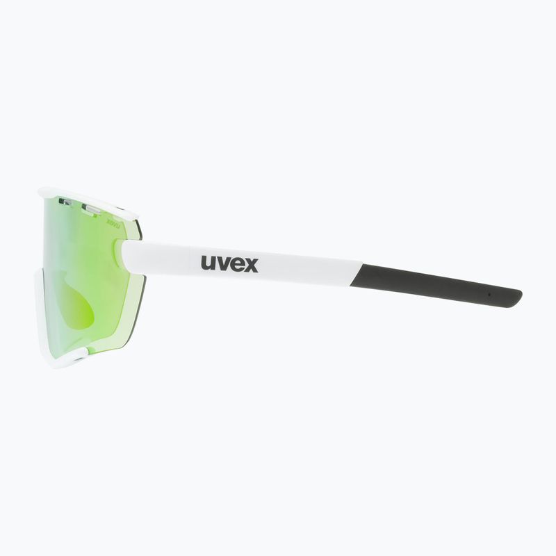 Occhiali da sole UVEX Sportstyle 236 Set bianco opaco/verde specchiato/chiaro 4