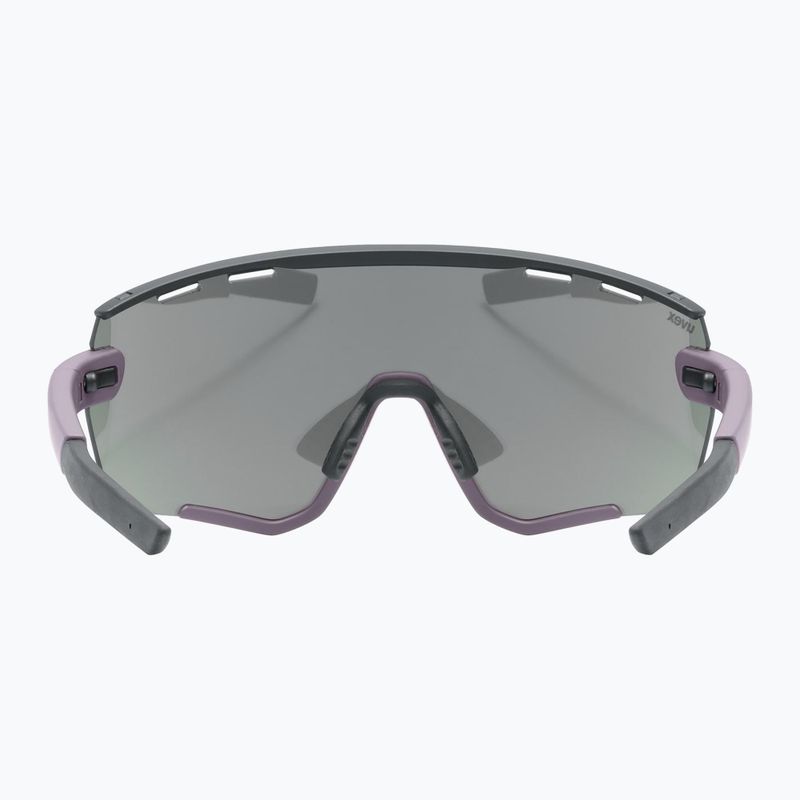 UVEX Sportstyle 236 Small Set di occhiali da sole nero prugna opaco/argento specchiato/chiaro 3