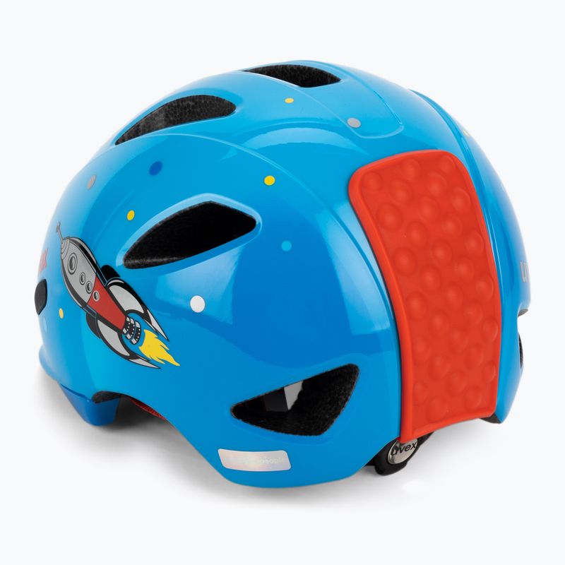 Casco da bici per bambini UVEX Oyo Style blu razzo 4