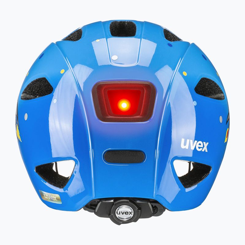 Casco da bici per bambini UVEX Oyo Style blu razzo 10