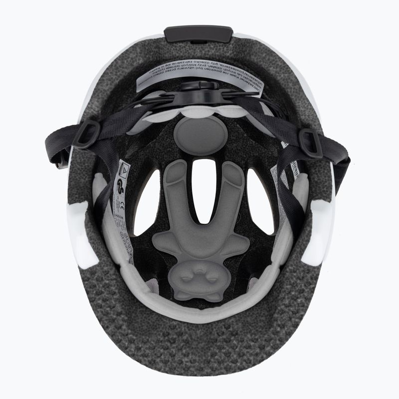 Casco da bici per bambini UVEX Oyo bianco/nero opaco 5