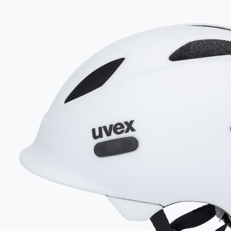Casco da bici per bambini UVEX Oyo bianco/nero opaco 7