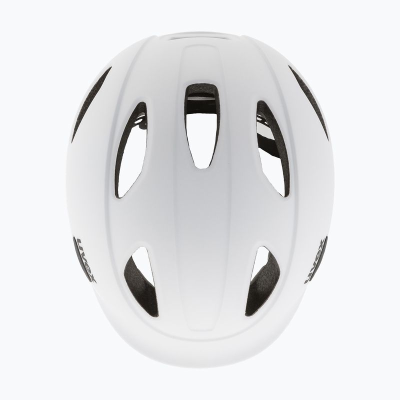 Casco da bici per bambini UVEX Oyo bianco/nero opaco 4