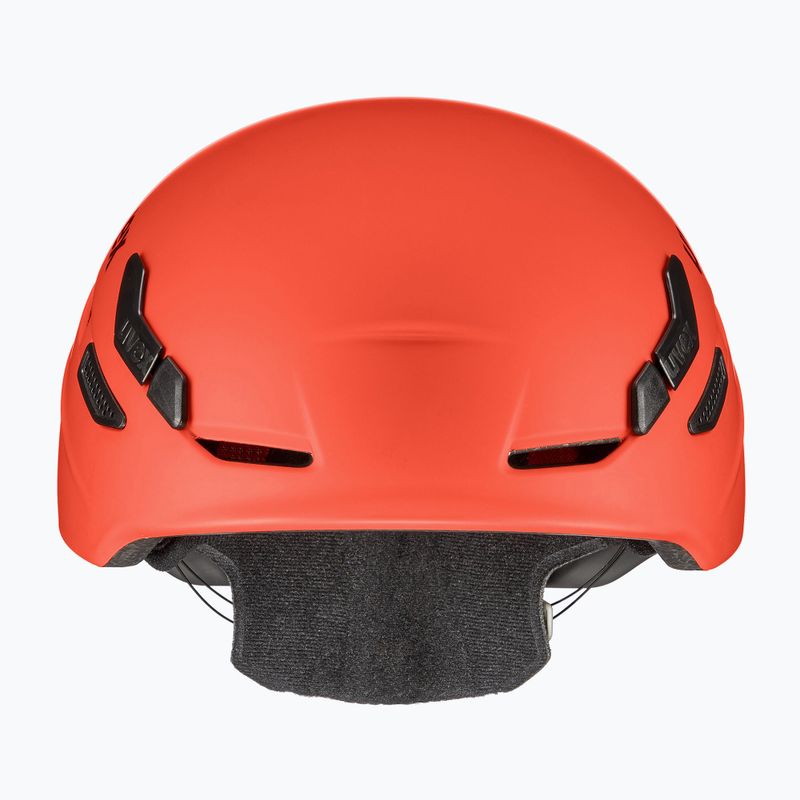 Casco da sci UVEX P.8000 Tour feroce rosso/nero opaco 11
