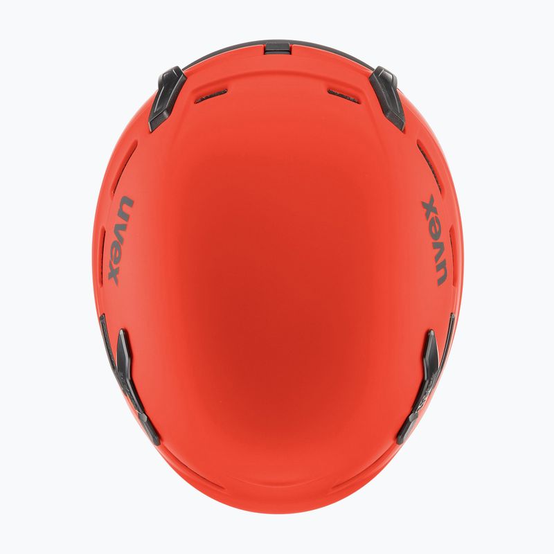Casco da sci UVEX P.8000 Tour feroce rosso/nero opaco 13