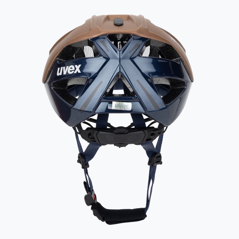 Casco da bici UVEX Gravel X nocciola/spazio profondo opaco 4