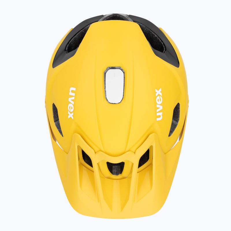 Casco da bicicletta UVEX Quatro Integrale sunbee/nero 6