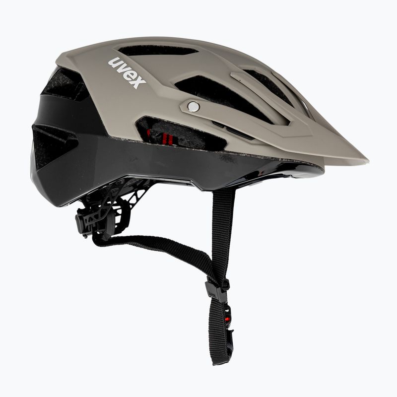 Casco da bicicletta UVEX Quatro CC quercia marrone/nero 4