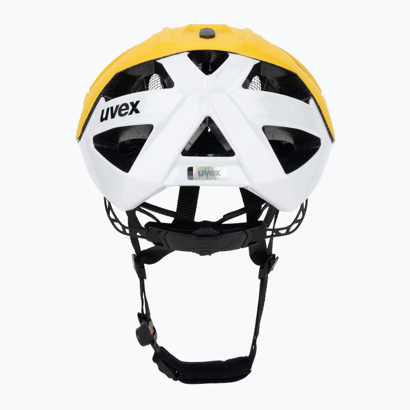 Casco da bici UVEX Quatro CC sunbee/bianco opaco 4