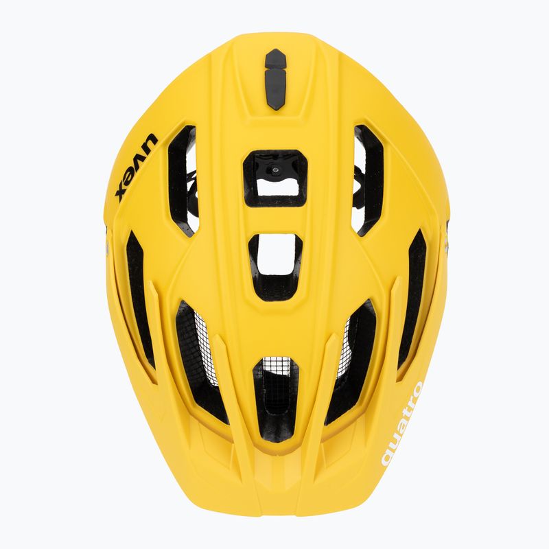 Casco da bici UVEX Quatro CC sunbee/bianco opaco 6