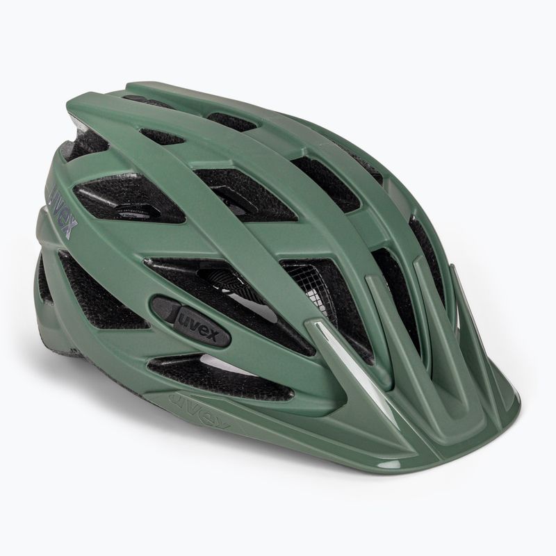 Casco da bici UVEX I-vo CC verde muschio