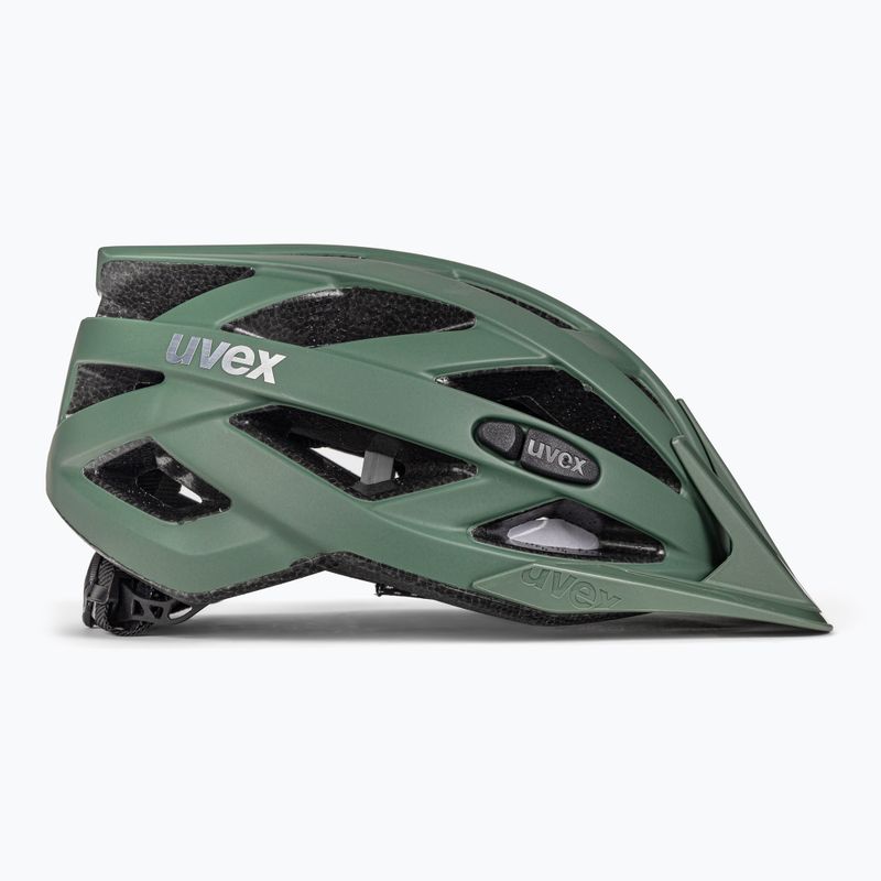 Casco da bici UVEX I-vo CC verde muschio 3