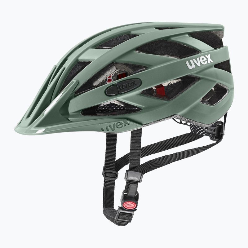 Casco da bici UVEX I-vo CC verde muschio 6