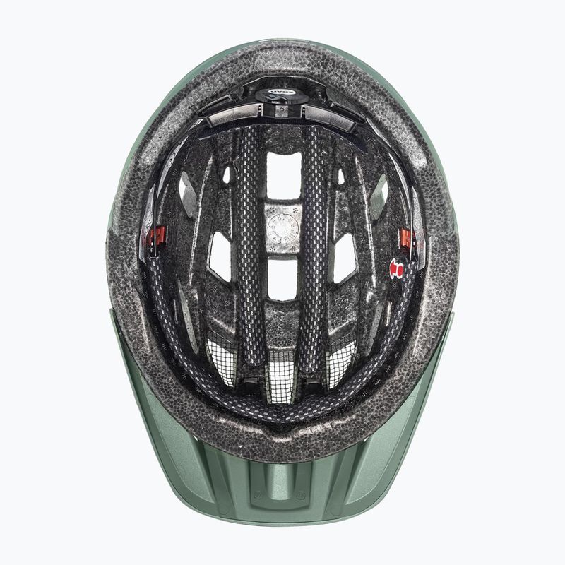 Casco da bici UVEX I-vo CC verde muschio 10