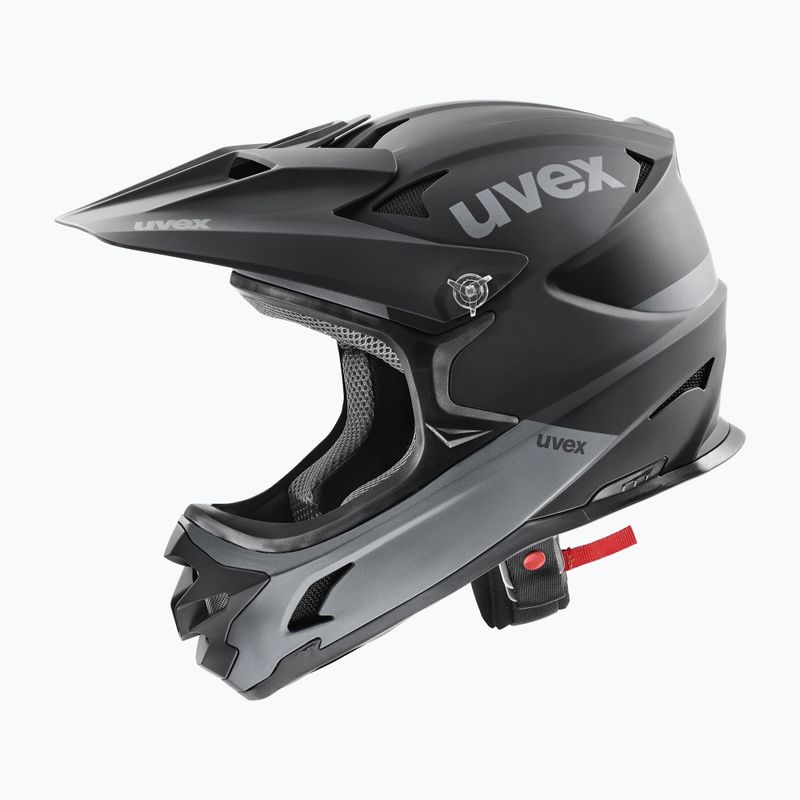 UVEX HLMT 10 Casco da bici nero/grigio opaco 6