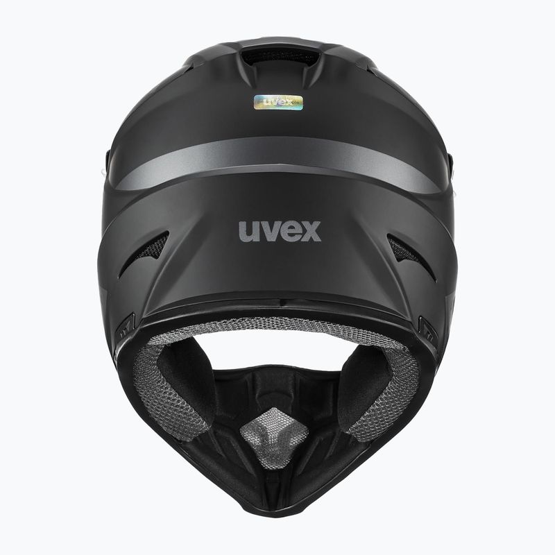 UVEX HLMT 10 Casco da bici nero/grigio opaco 8