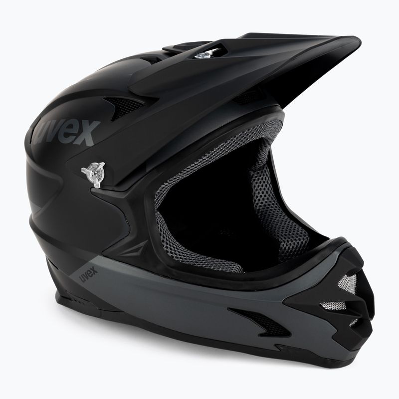 UVEX HLMT 10 Casco da bici nero/grigio opaco