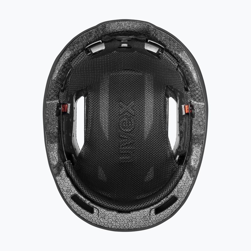 UVEX Urban Planet LED casco da bicicletta nero opaco 11