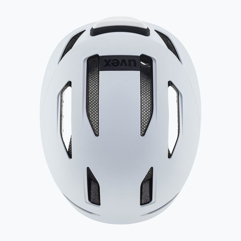 UVEX Urban Planet LED casco da bicicletta nuvola opaca 9