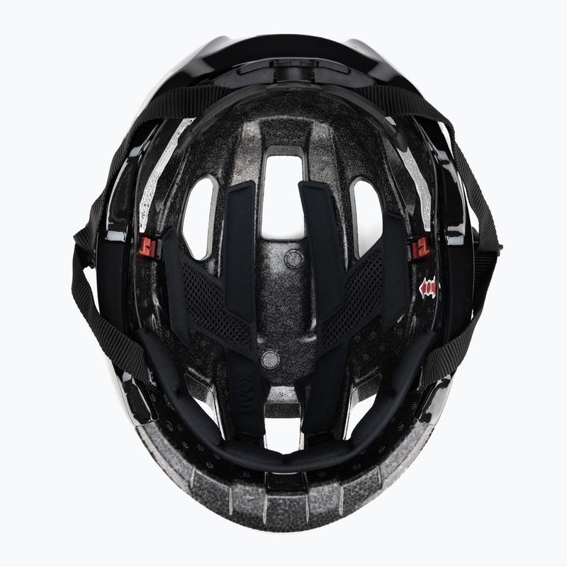 Casco da bici UVEX Rise CC cloud/nero 5