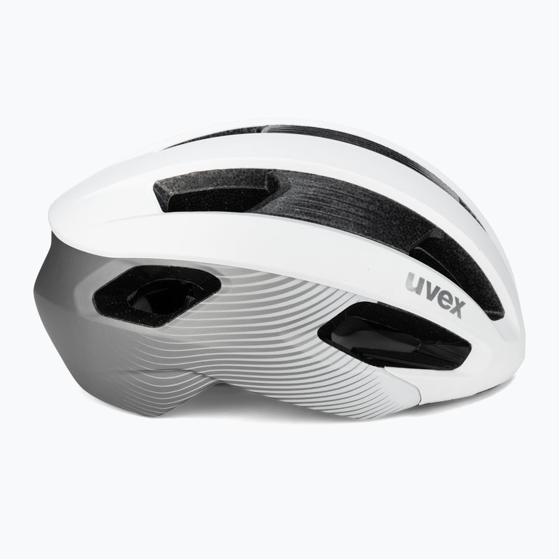 Casco da bicicletta da donna UVEX Rise CC WE bianco/grigio 3