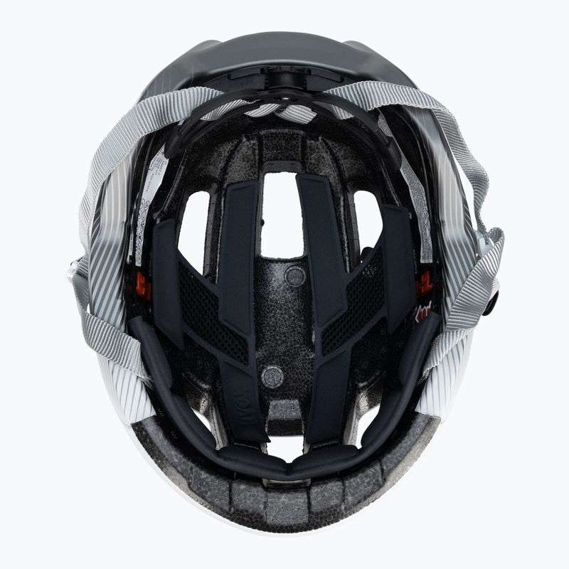 Casco da bicicletta da donna UVEX Rise CC WE bianco/grigio 5