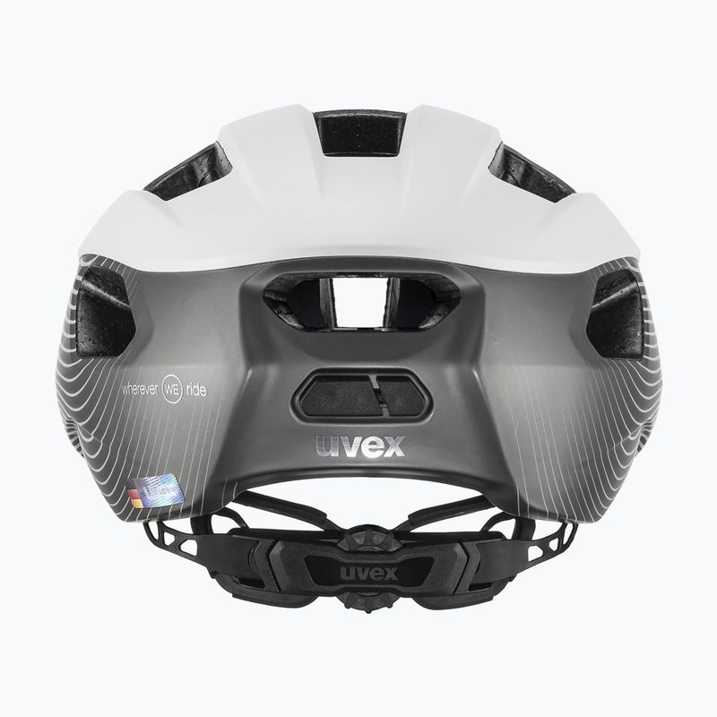 Casco da bicicletta da donna UVEX Rise CC WE bianco/grigio 8