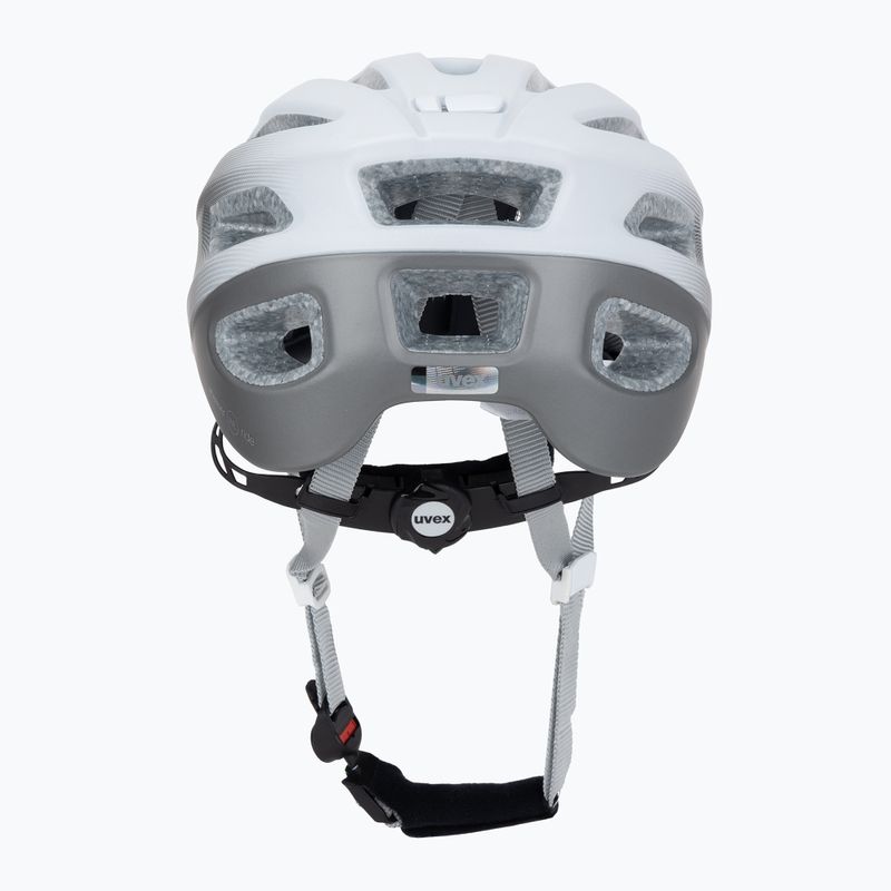 Casco da bicicletta UVEX True CC WE bianco/grigio opaco 4