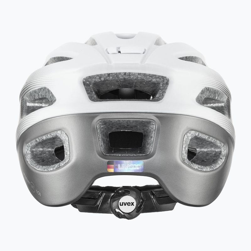 Casco da bicicletta UVEX True CC WE bianco/grigio opaco 3