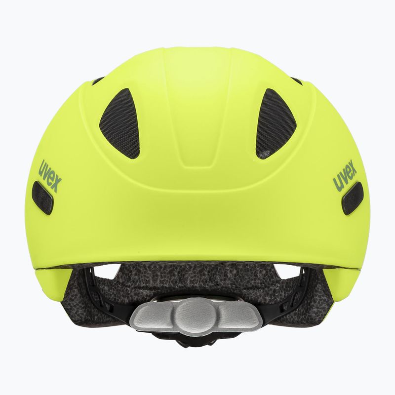 Casco da bici per bambini UVEX Oyo giallo neon/verde muschio opaco 7