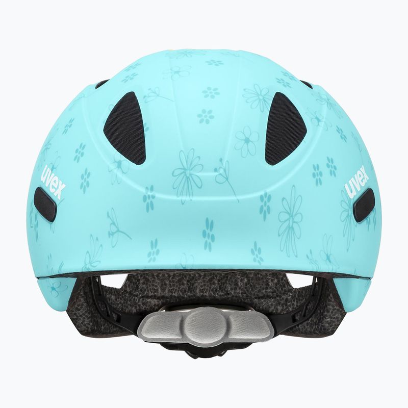 Casco da bici per bambini UVEX Oyo Style fiori ciano opaco 7